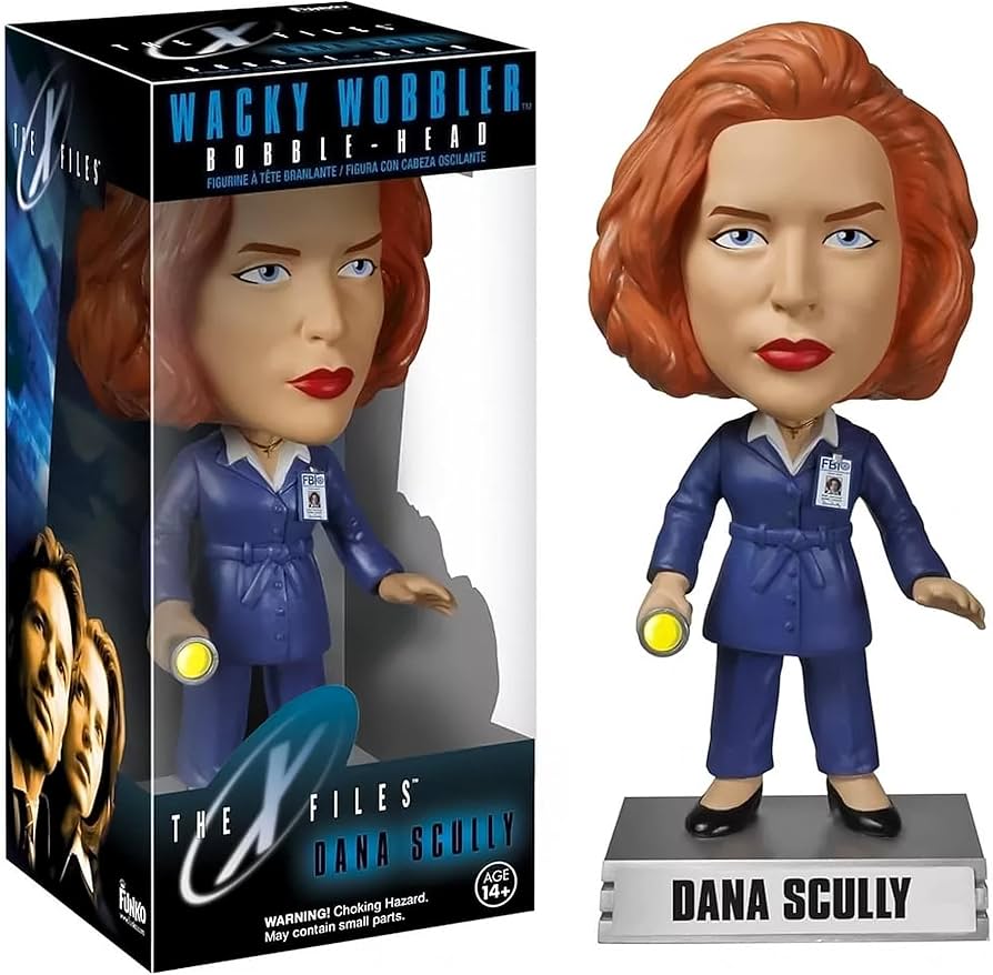 Amazon.com: Funko Wacky Wobbler: X-Files Dana Scully Action Figure