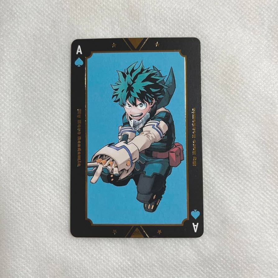 ヒロアカ展 箔押しトランプ 緑谷出久 195枚セット Amazon.co.jp