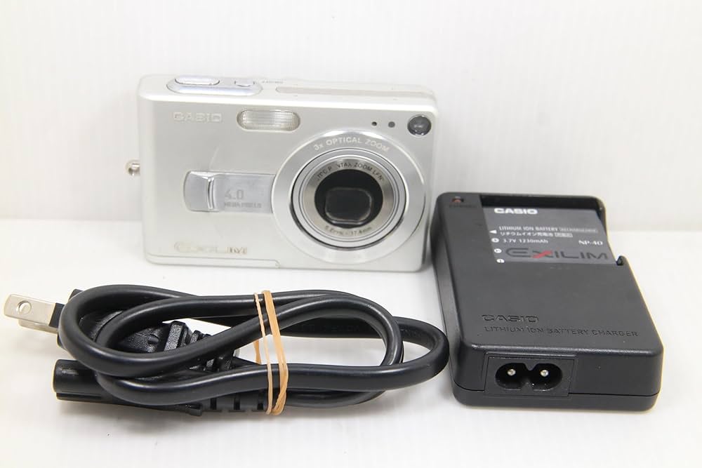 Amazon.co.jp: CASIO EXILIM ZOOM EX-Z40 Silver : Electronics