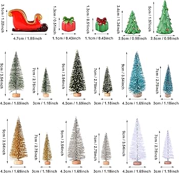 Amazon.co.jp: 30個 クリスマスミニチュアフィギュア ミニクリスマス