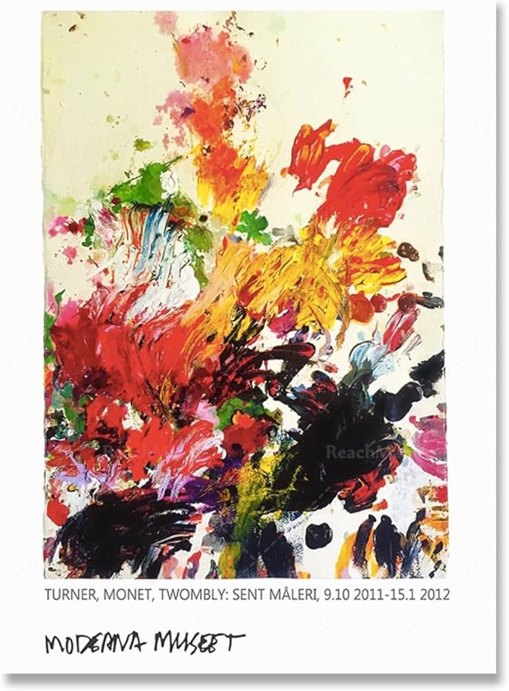 1点のみ！新品 Cytwombly ポスター アート インテリア 絵画 美術Q