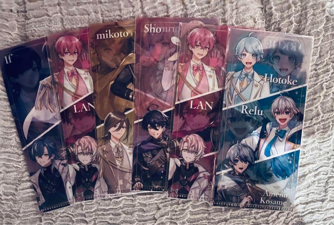 ➀東方Project 羽くじ 箔プリントフォト風カード ポストカード 約59点