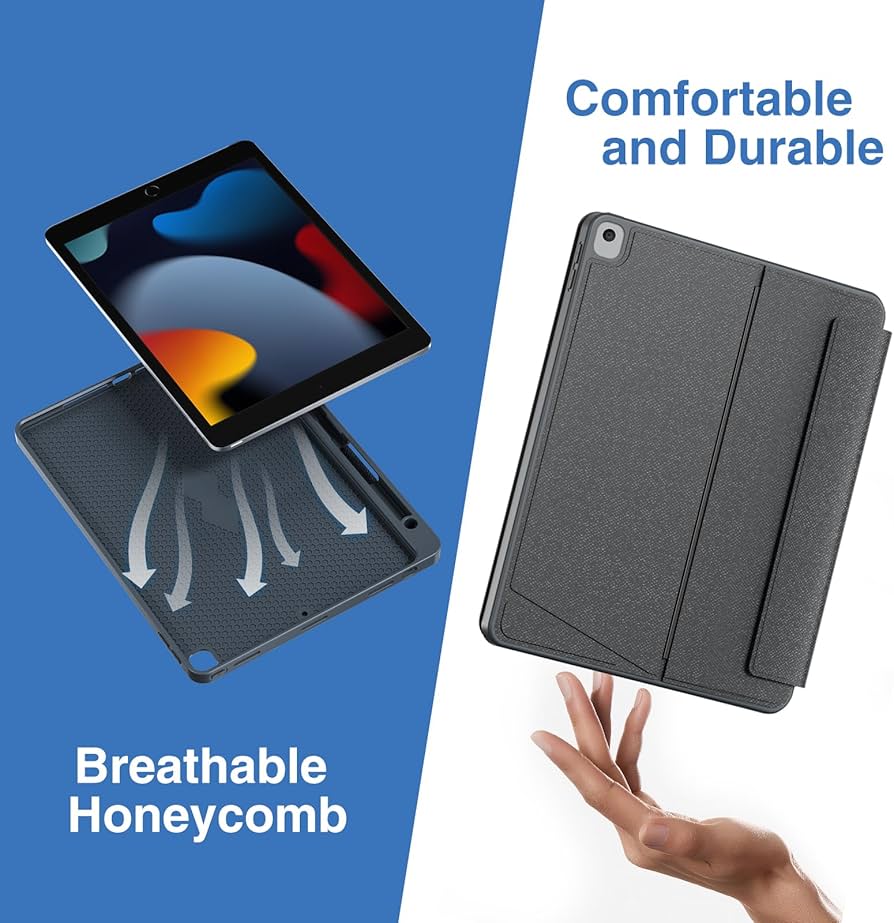 Amazon.com: Combo Keyboard Case For iPad 9th/8th/7th Generation