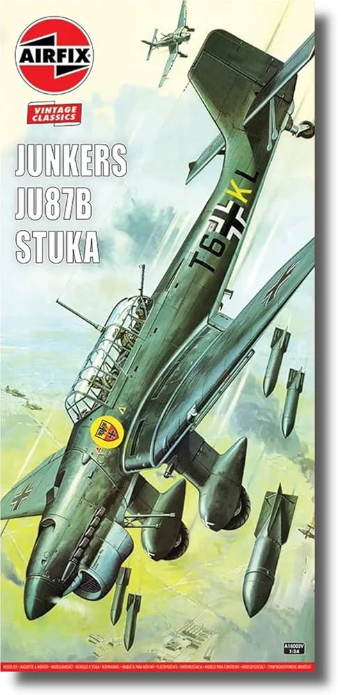 Amazon | エアフィックス 1/24 ユンカース Ju87B スツーカ プラモデル