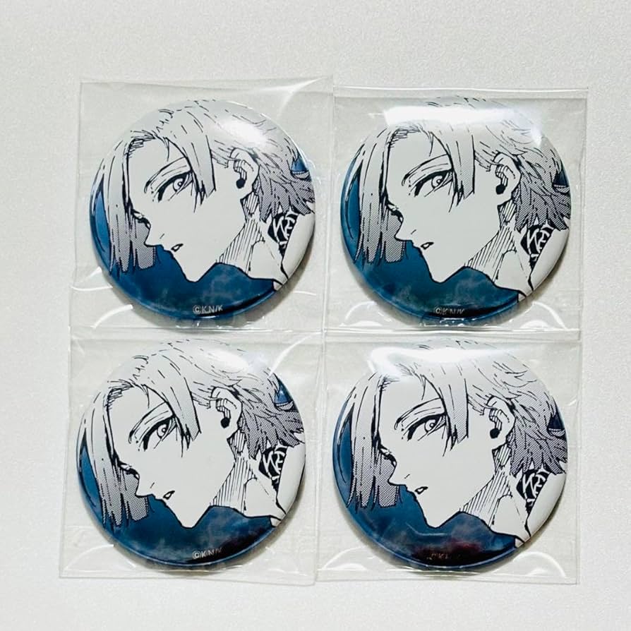 ブルーロックミヒャエル・カイザー缶バッジカラーブルロ展