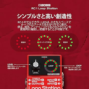 Amazon | BOSS ボス ループステーション RC-1 ルーパー コンパクト