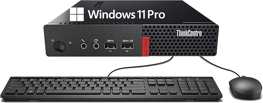Amazon.com: Lenovo ThinkCentre M710q Tiny Desktop Computer, 6th