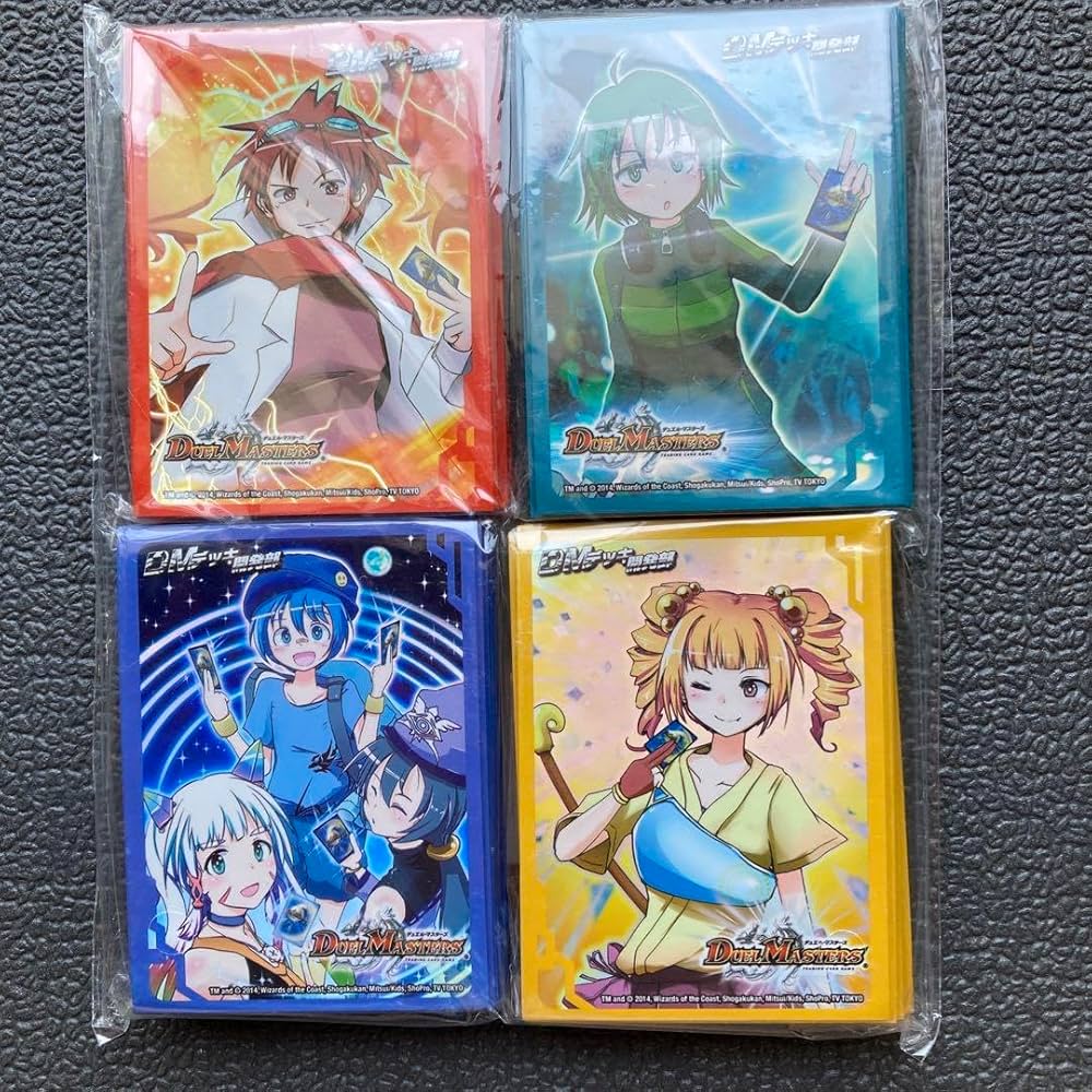 DMデッキ開発部 スリーブ 60枚 ユウヤ＆ハル＆リリィ スリーブ『DM