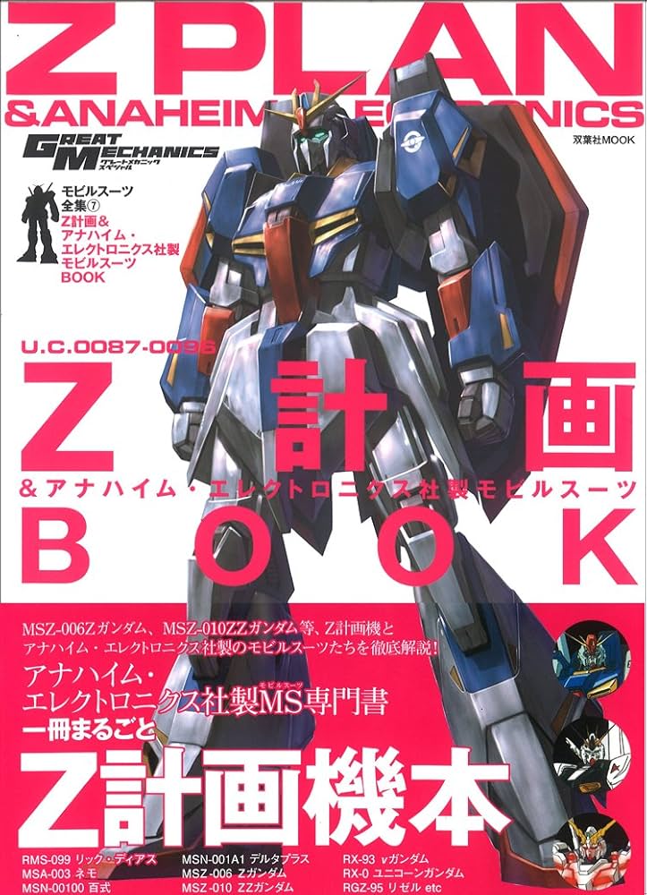 モビルスーツ全集7 Z計画&アナハイム・エレクトロニクス社製モビル