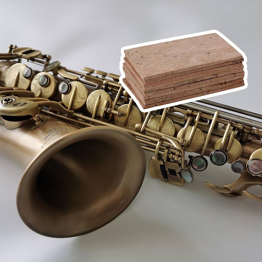 Amazon | Yibuy 10個入れ 2mm 天然コルク ソプラノ テナー サックス