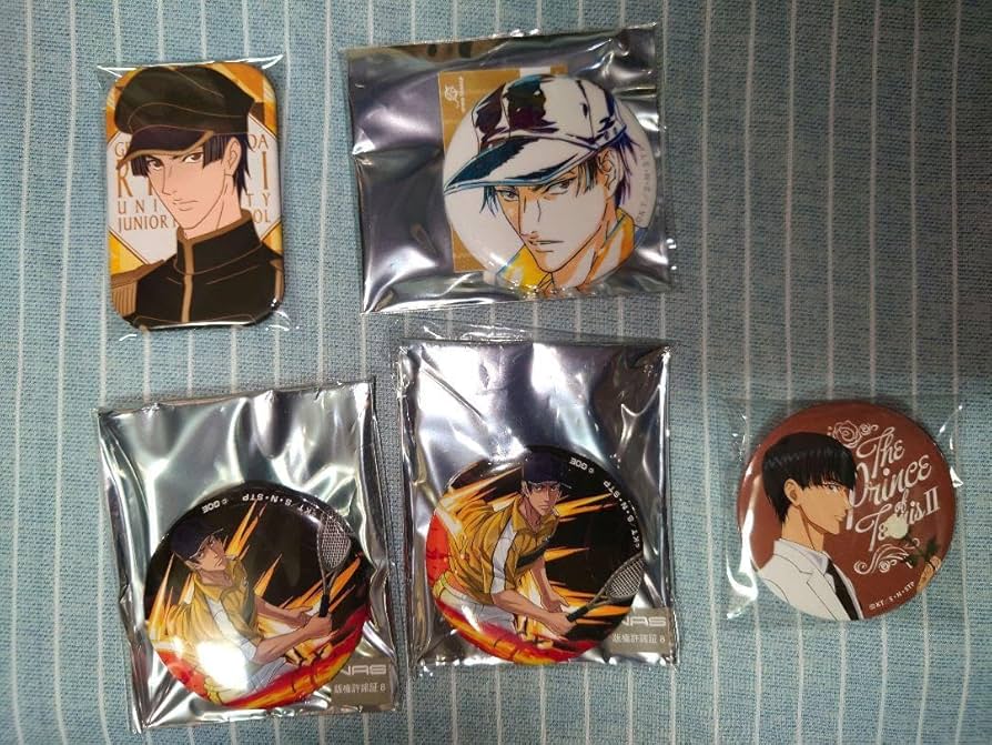 真田弦一郎 缶バッジ テニスの王子様 【公式通販】