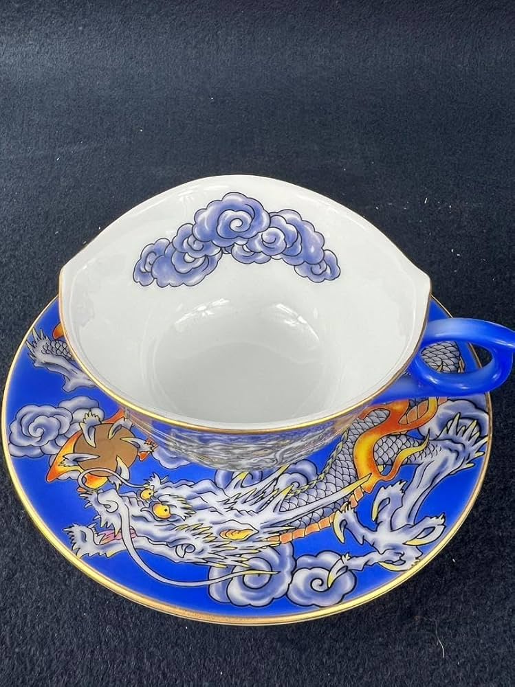 有田焼 時しらせシリーズ 珈琲碗 夜桜絵 中村一代 コーヒーカップ 木箱