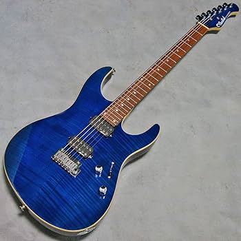 Amazon | Vasilisk VAS-01 Trans Blue | エレキギター | 楽器・音響機器