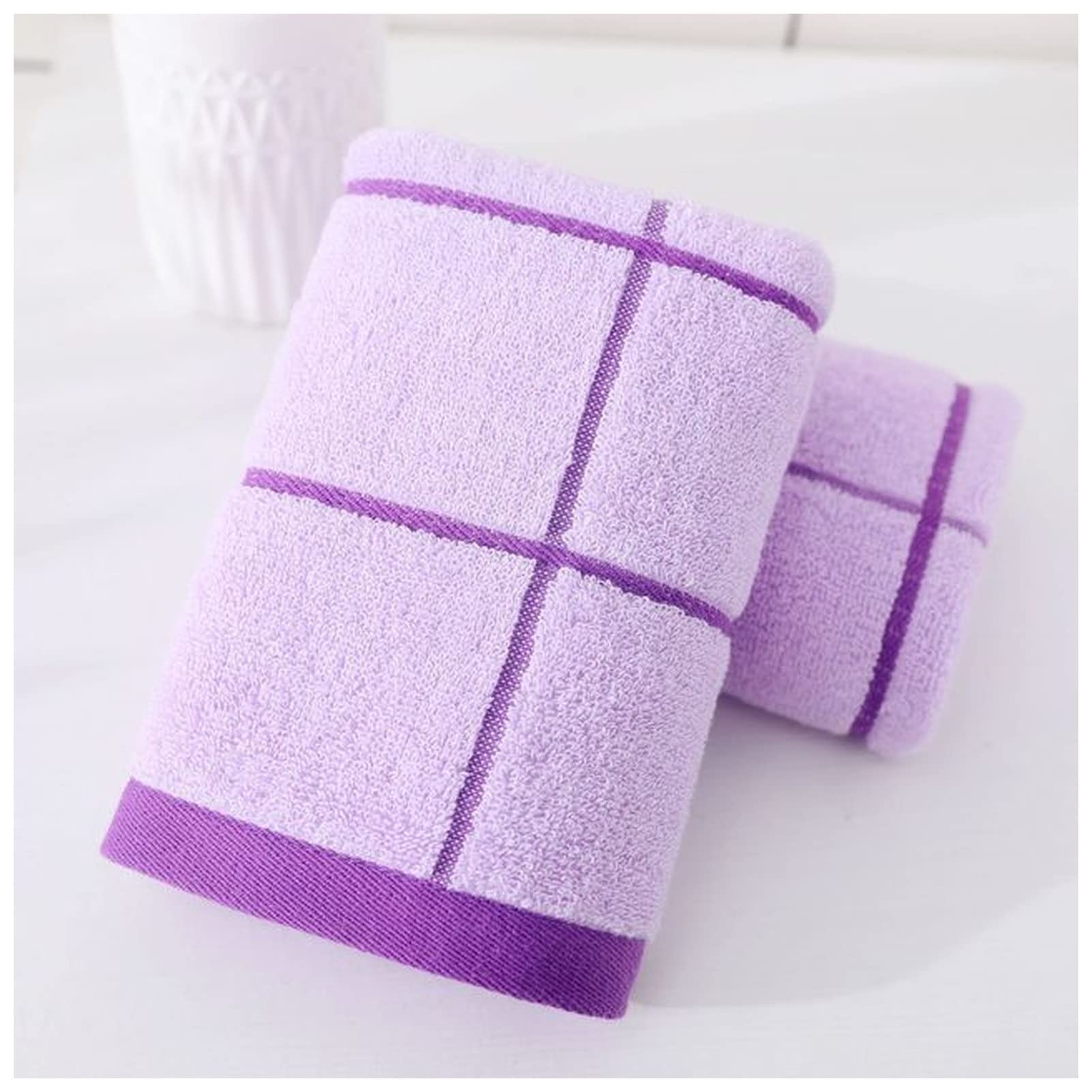 週末のみお値下げ Filler バスタオル 紫色 花柄 週末のみお値下げ