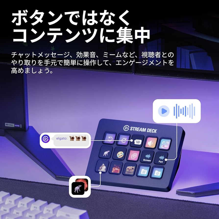 Amazon.co.jp: Elgato Stream Deck MK.2 エルガトストリームデック MK