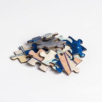 Amazon | 今日は芸術の日-北斎-神奈川沖の大波-パズル-1000ピース