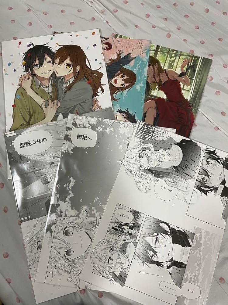 Amazon.co.jp: ホリミヤ ホリミヤ展 原画シート 複製原稿 セット売り