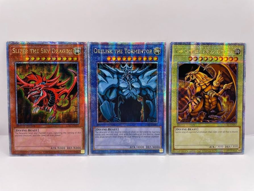 遊戯王 三幻神 プリズマティックシークレットレア Yahoo!オークション