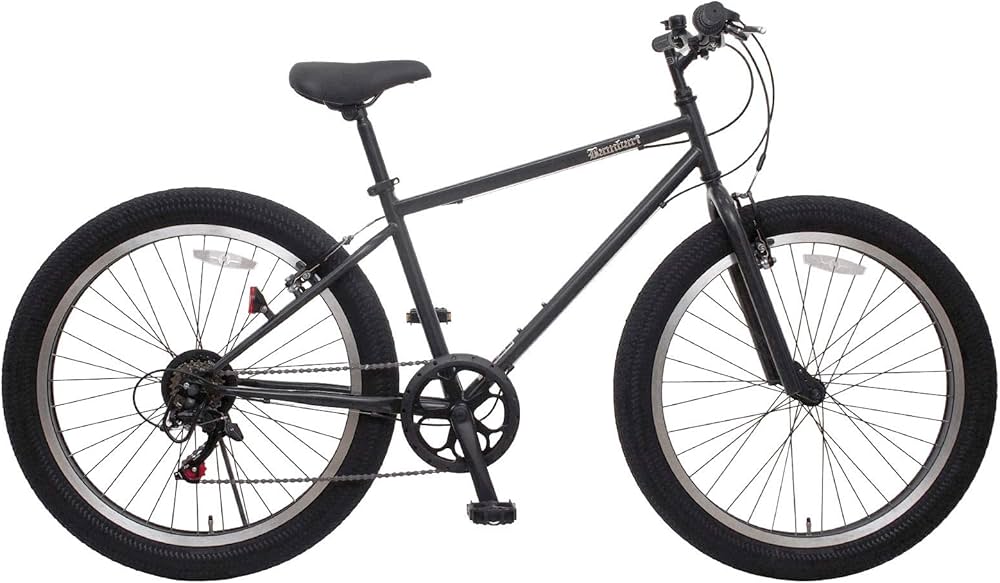 Amazon | チャリンクス 26インチ バンバリ ファットバイク 6段変速