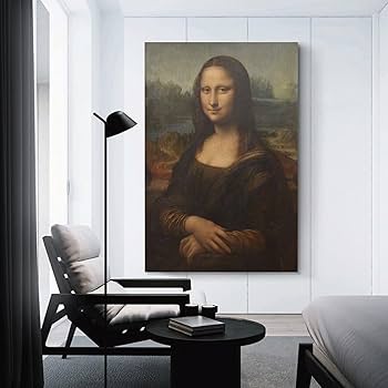 Amazon.co.jp: レオナルド・ダ・ヴィンチ《モナリザ》ポスター 印刷