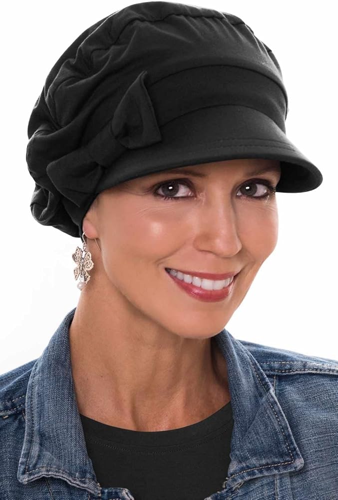 Cardani Versatility Newsboy Hat-Caps for Women with Chemo Cancer