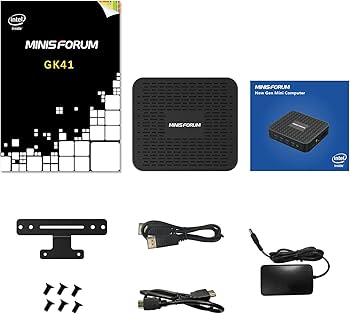 Amazon.com: Mini PC GK41 Mini Desktop Computers 8GB DDR4 128GB SSD