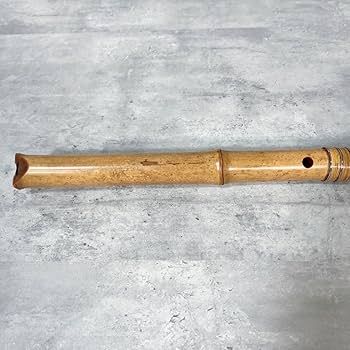 鳳舟在銘 銀三線尺八 約49cm 東N7-1026① 銀三線尺