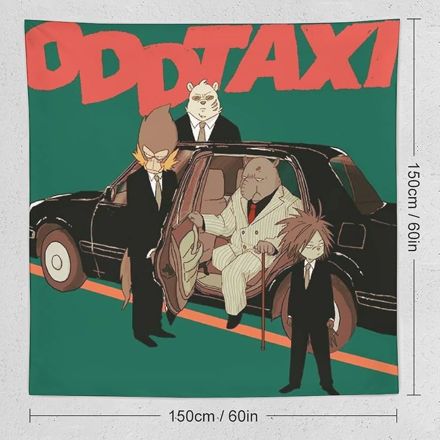 Amazon.co.jp: タペストリー 矢野治人 ドブ オッドタクシー ポスター