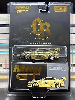 Amazon.co.jp: リバティーウォーク原宿限定 MINI GT 164 LB WORKS GT-R