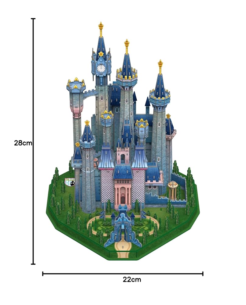 ディズニー 3D 立体ジグソーパズル シンデレラ城 530ピース ディズニー