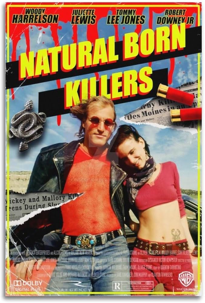 90s ナチュラルボーンキラーズ タランティーノ ポスター 映画 NATURAL