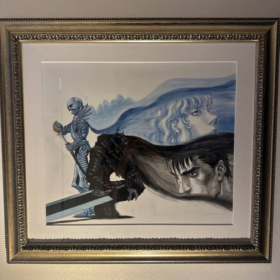 ベルセルク キャラファイングラフ 複製原画 光の鷹／狂戦士 大