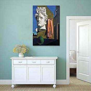 Amazon.co.jp: ジョルジョ・デ・キリコGiorgio De Chirico絵画作品（愛