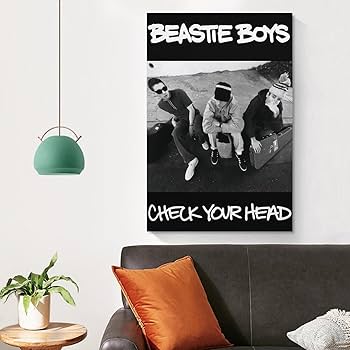 Amazon.com: BAMKUCY Beastie Boys Poster Vintage Music Style