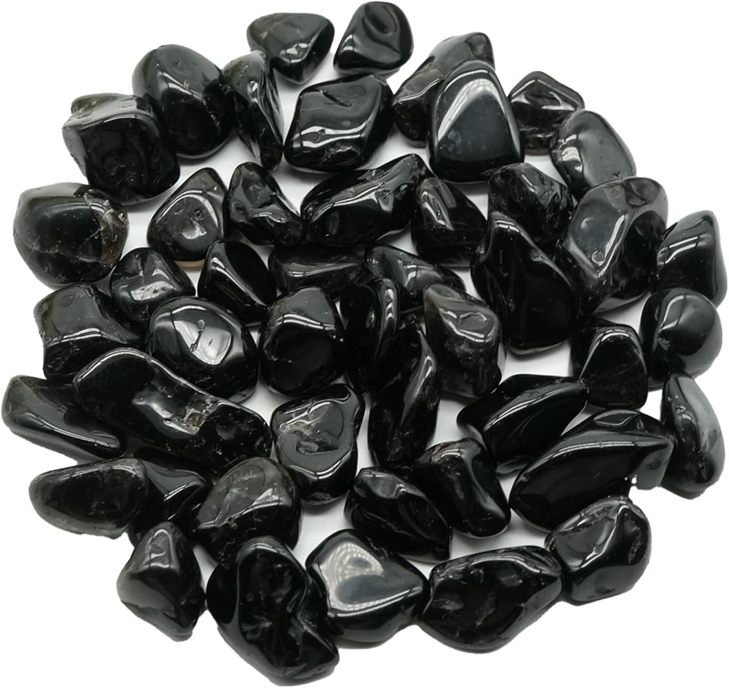 Amazon | [stone_house] モリオン さざれ さざれ石 黒水晶 サザレ L
