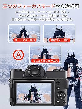 Amazon | Moledro スマホに送れる デジタルカメラ 4K デジカメ WIFI