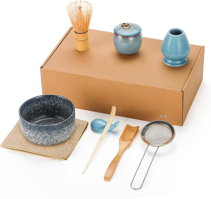 Amazon | DiDiDiBirDi抹茶茶碗セット、抹茶茶碗、茶道9点セットは