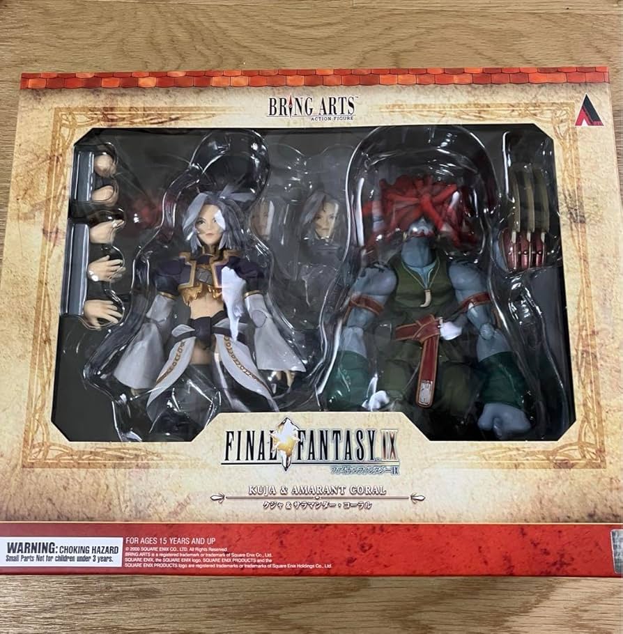 ファイナルファンタジー9ブリングアーツクジャ&サラマンダー新品
