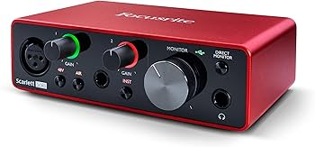 Amazon.com: Focusrite Scarlett Solo (3rd Gen) USB Audio Interface
