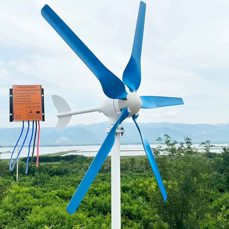 Amazon.com: ZHOZHUT 12V 24V 48V Wind Turbine Generator Kit 800W