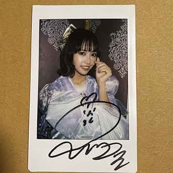 FRUITSZIPPE 仲川瑠夏 サイン入りチェキ 仲川瑠夏 るなぴ サイン