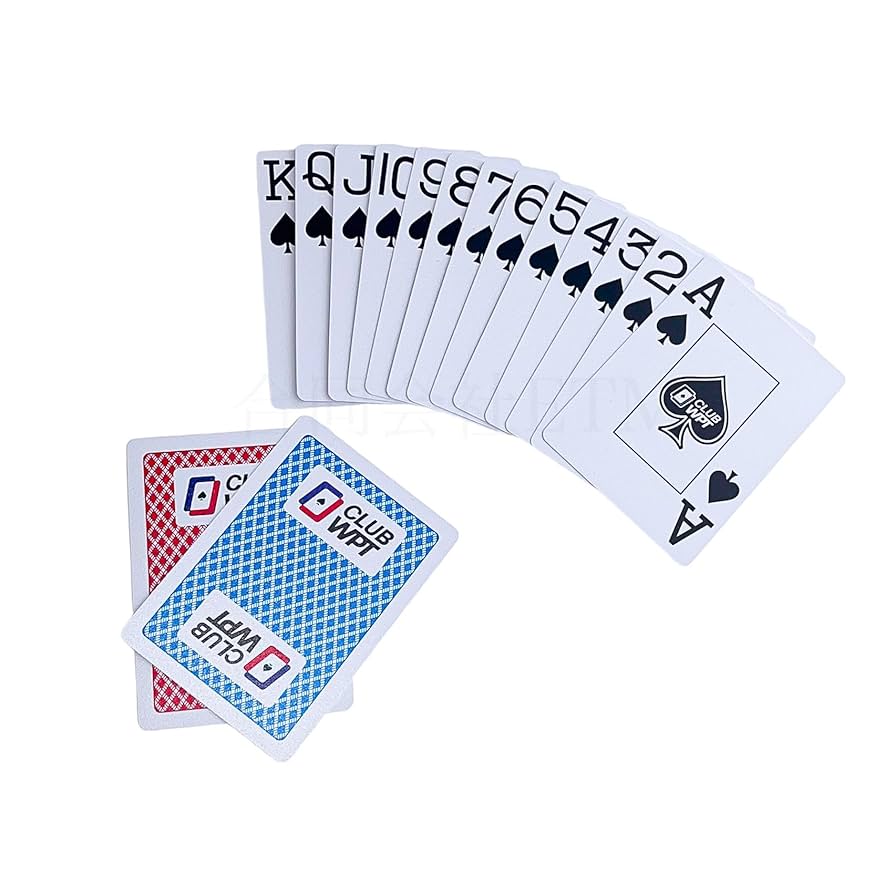 トランプ wpt専用 赤青50個ずつ トランプ wpt専用 赤青50個ずつ