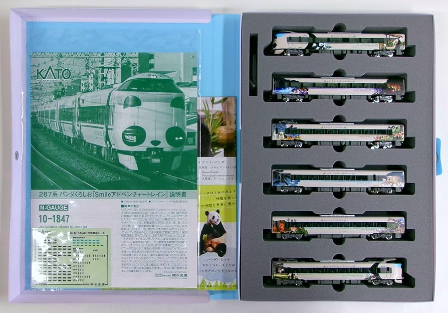 Amazon | KATO Nゲージ 287系 パンダくろしお Smileアドベンチャー