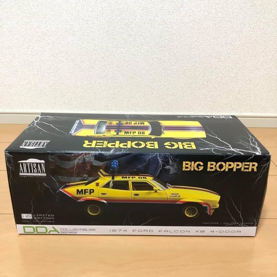 新品 マッドマックス 1/18 ビッグボッパー DDA ダーティーバージョン