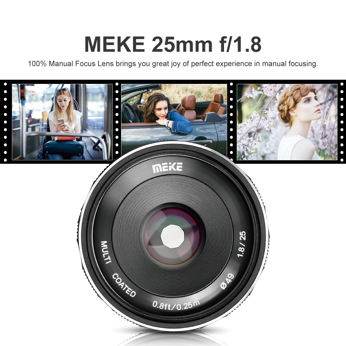 Amazon.com : Meike 25mm F1.8 Large Aperture Wide Angle Lens Manual