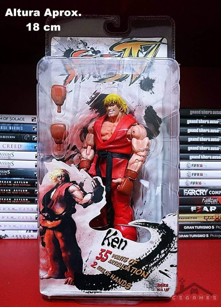 Amazon.com: NECA Street Fighter Ken : Toys & Games