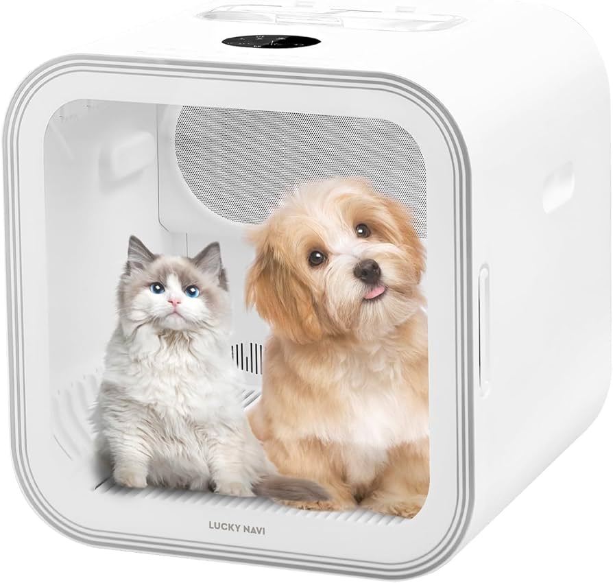 Amazon | LUCKY NAVI ペットドライルーム ドライヤー 62.6L大容量 犬