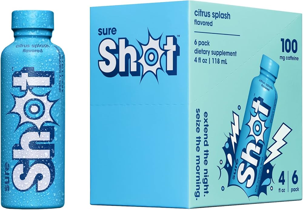 Amazon.com: Sure Shot Recovery Drink, Citrus Splash (6 Pack