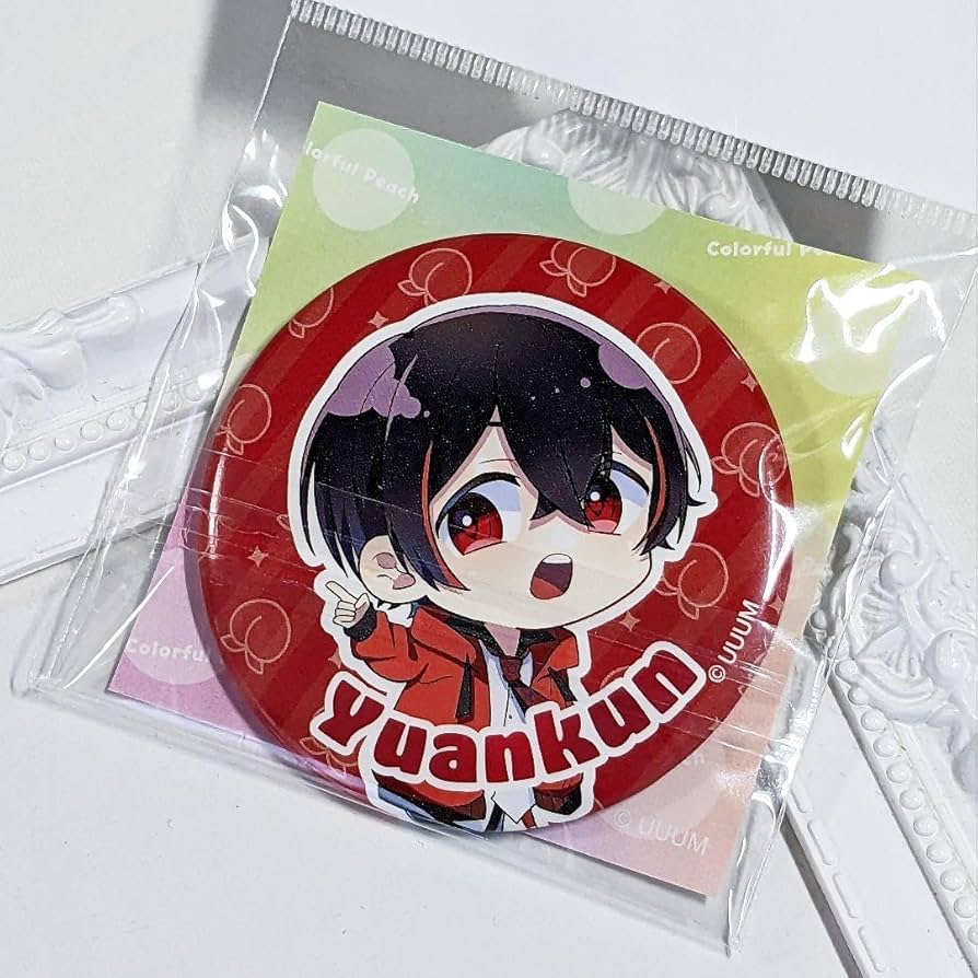カラフルピーチ ゆあんくん パラぴち 缶バッジ 30個 カラフルピーチ