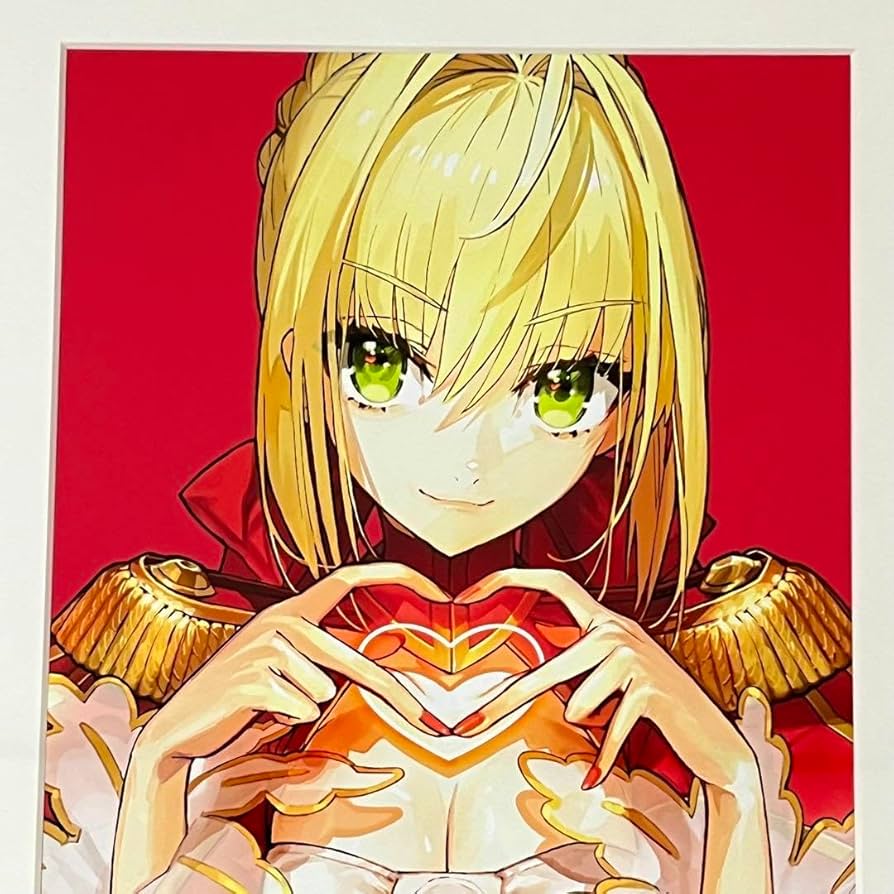 ワダアルコ展 ネロ・クラウディウス 複製原画 Fate/EXTRA FGO Amazon